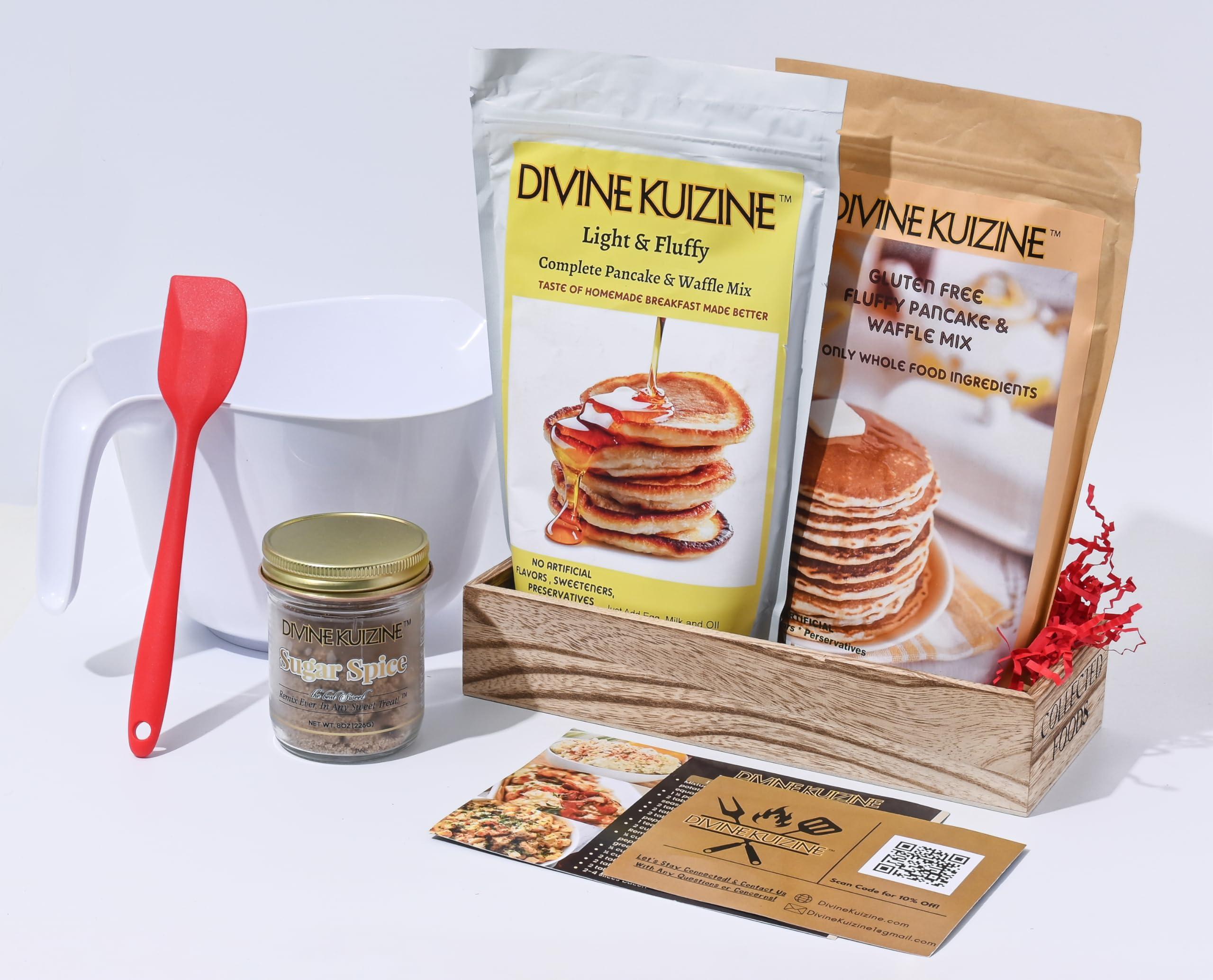 Divine Kuizine Divine Kuizine Brunch Box - Cooking Gift Baskets Includes Accessories - Kitchen Gift Variety Sets