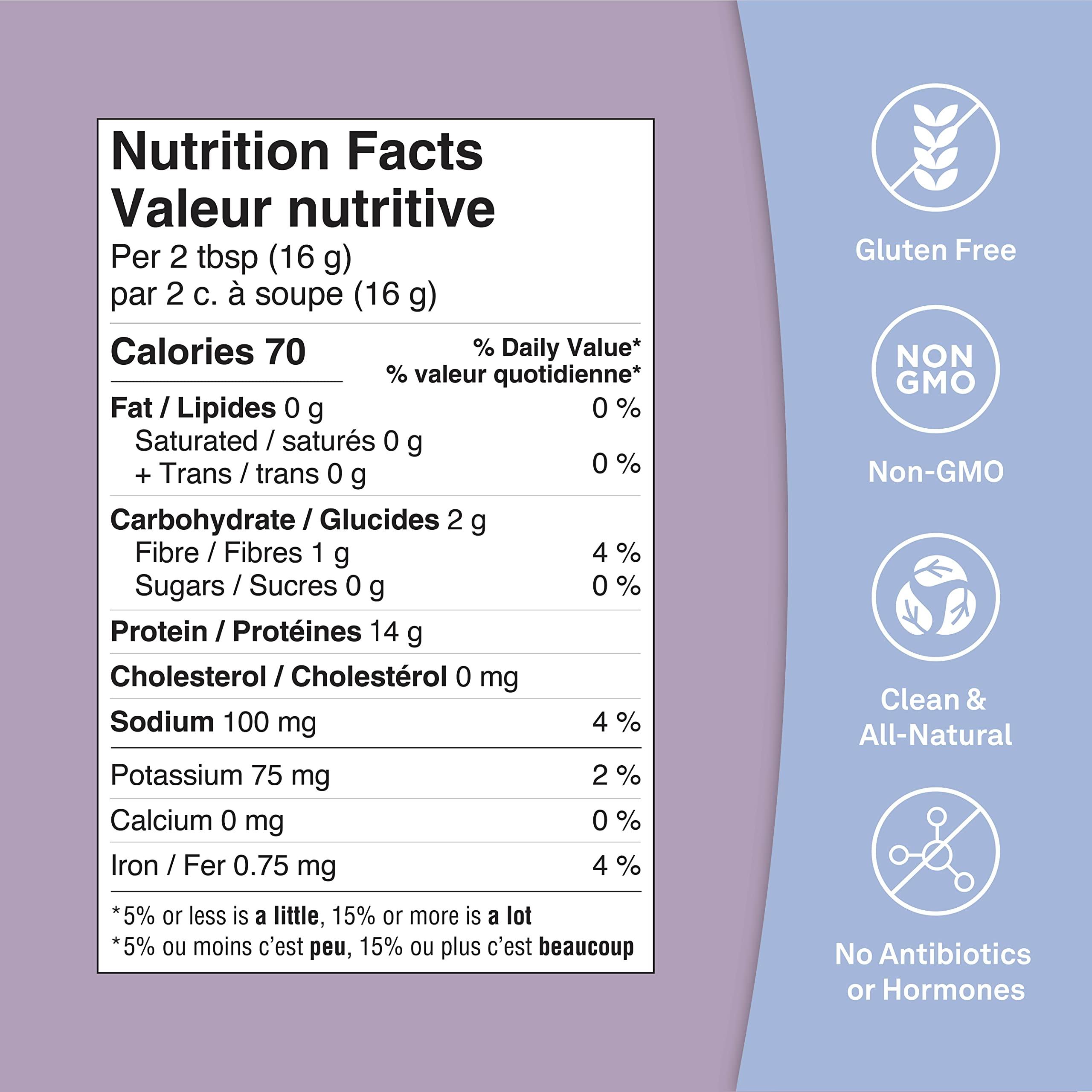 Organika Organika Beef Bone Broth Powder- Grass-Fed and Pasture Raised Cows- Keto Friendly, High Protein and Mineral Content- 300g