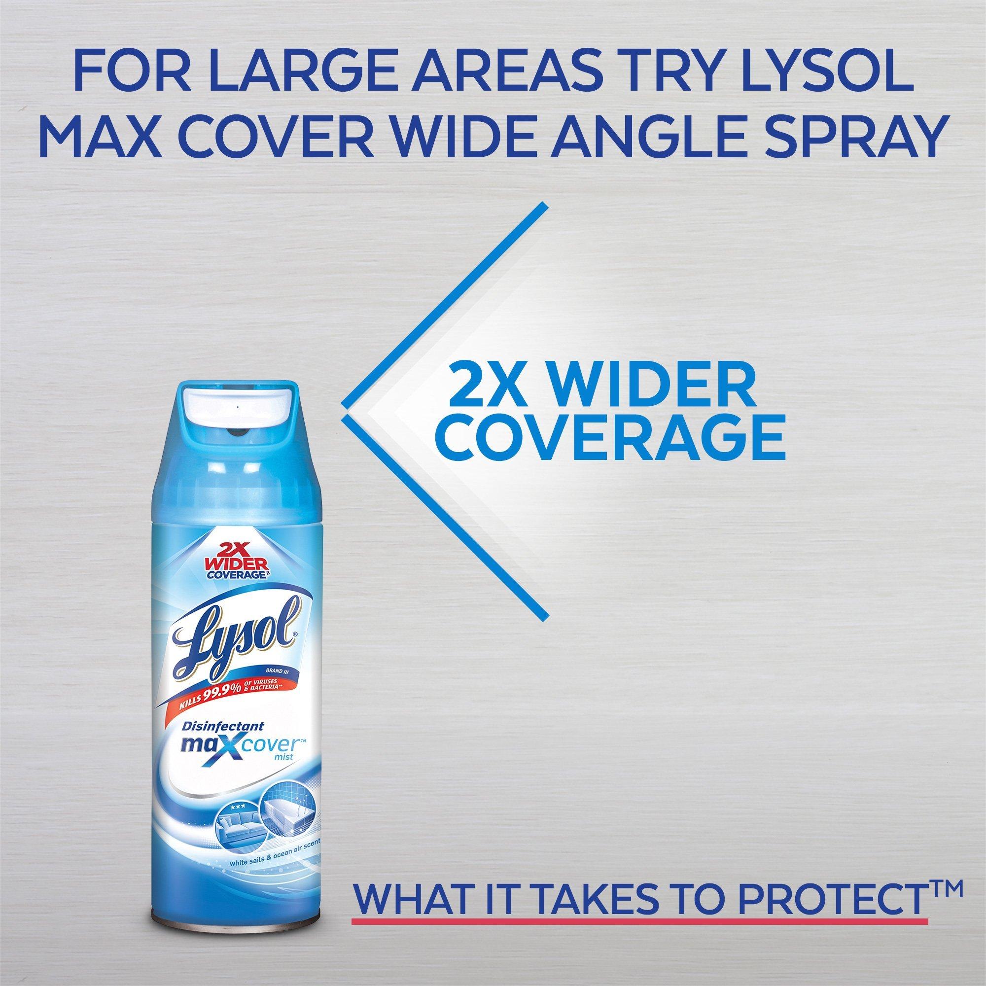 Lysol Lysol Disinfectant Spray, Crisp Linen, 19 Ounce (Pack of 12)