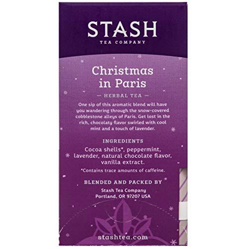 Stash STASH TEA Christmas In Paris -Herbal Tea, 18 CT