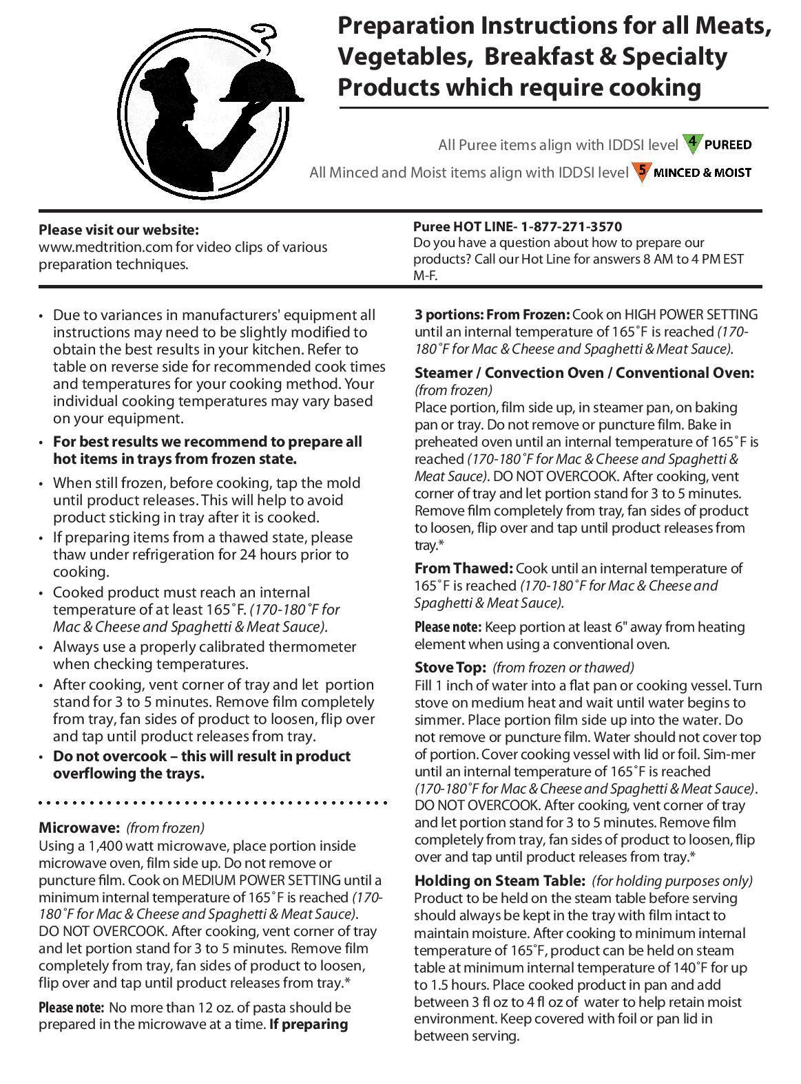 Medtrition Cafe Puree Meat Variety Pack 3 oz. (24 Count)