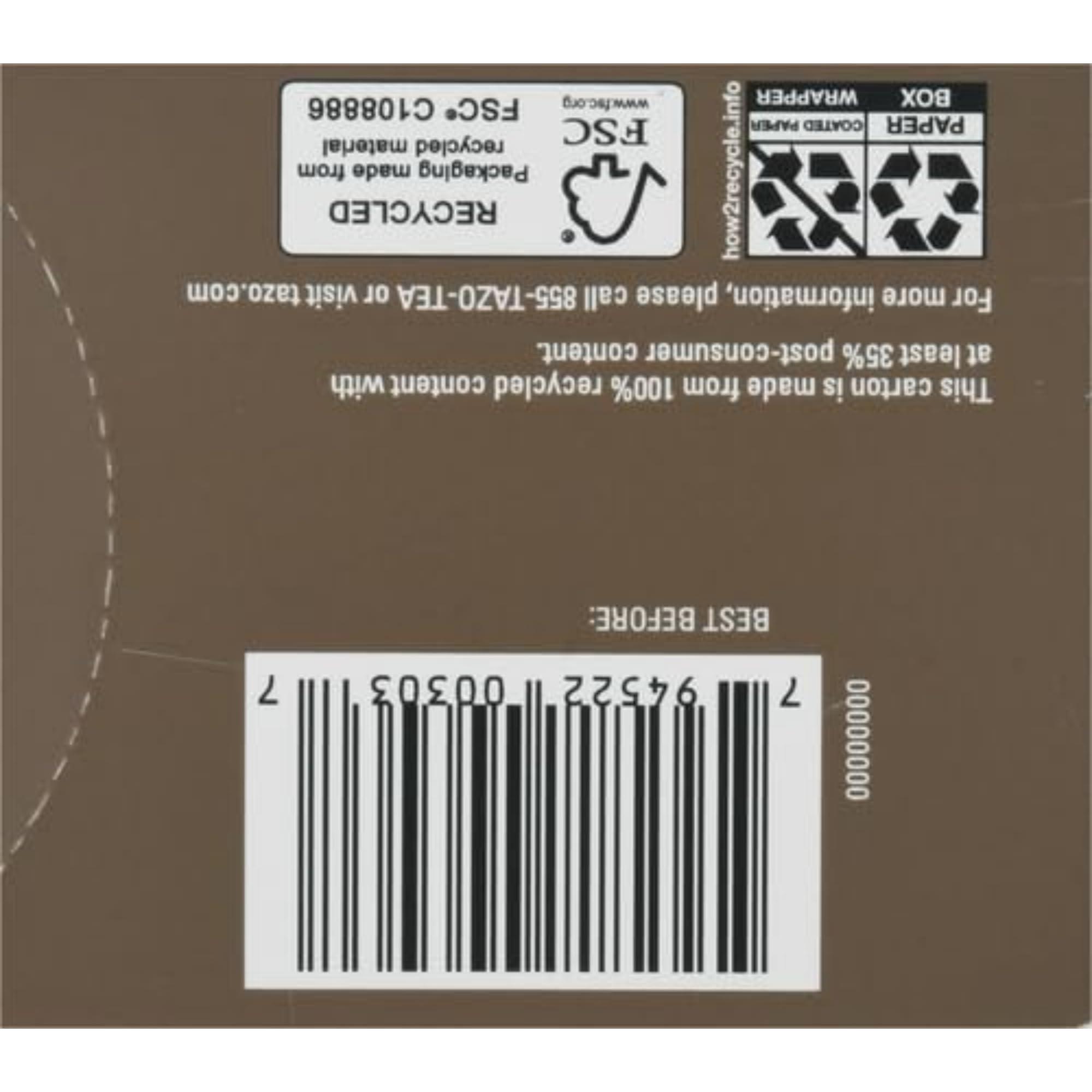 TAZO TAZO Organic Awake English Breakfast Black Tea, 16 Total Tea Bags