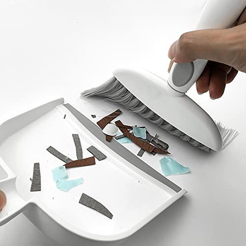 WDDBHSKN Mini Broom and Dustpan Set Kids Broom Set Kids Cleaning Set Toddler Broom Set Set Small Broom and Dustpan Set for Desk, Home, Kitchen Necessities