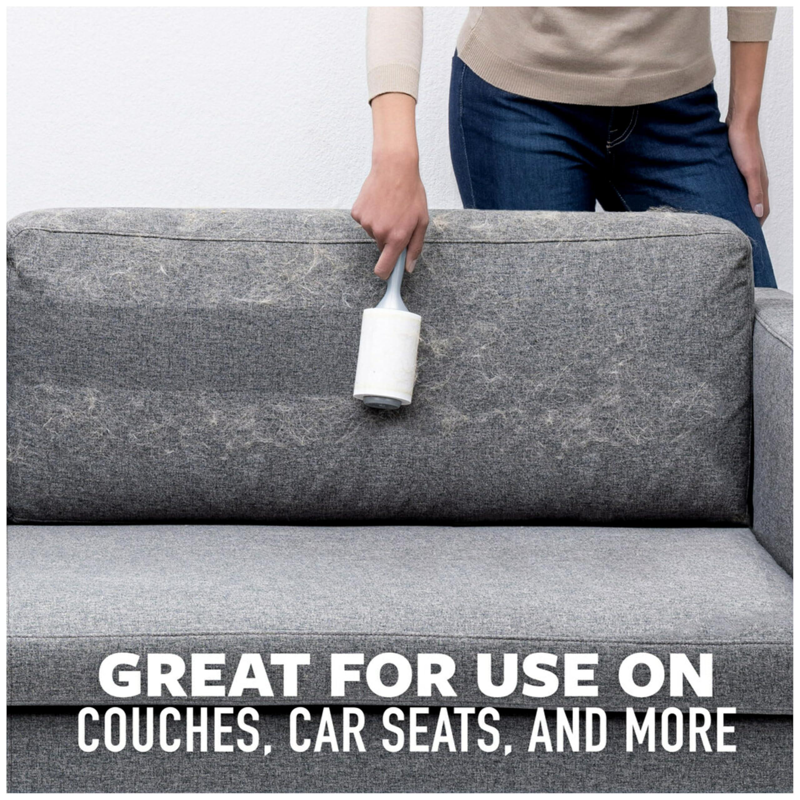 Scotch-Brite Scotch-Brite Extreme Clean Lint Roller, 6 Lint Rollers, 100 Sheets/Roller, 600 Sheets Total, Lint Roller for Pet Hair Extra Sticky, 50% Stickier*, Lint Remover for Clothes, Pet Hair Removal