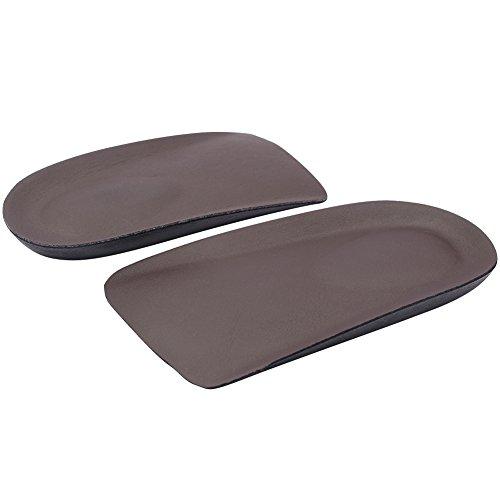 FOOTINSOLE.COM footinsole Heel Cushion Dress Shoe Insoles - Best Shoe Inserts - Leather Brown