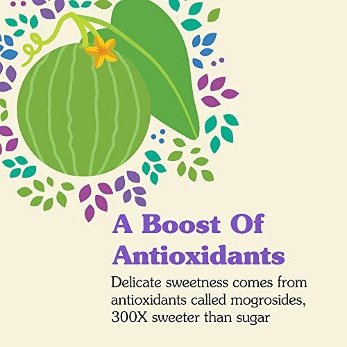 NuNaturals NuNaturals All-Natural Monk Fruit Powder Plant-Based Sweetener, Zero-Calorie, Low Glycemic.71 oz