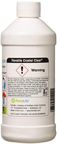Smithers Floralife 82-22020 Floralife Crystal Clear Flower Food 300 Liquid, 500 ml/1 pt