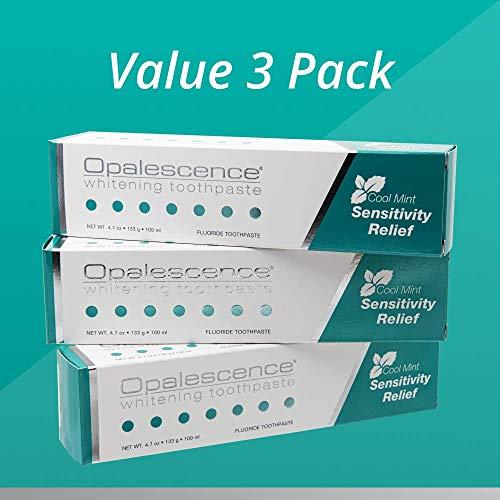 Opalescence Opalescence Whitening Toothpaste for Sensitive Teeth - Oral Care, Mint Flavor, Gluten Free - 3 Pack