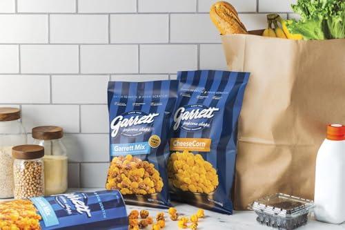Garrett Popcorn Shops Garrett Popcorn Garrett Mix, 6.0oz, 4 Bags, Cheese and Caramel Gourmet Popcorn, Gluten Free, Sweet and Salty Snack, Popped Popcorn Bags