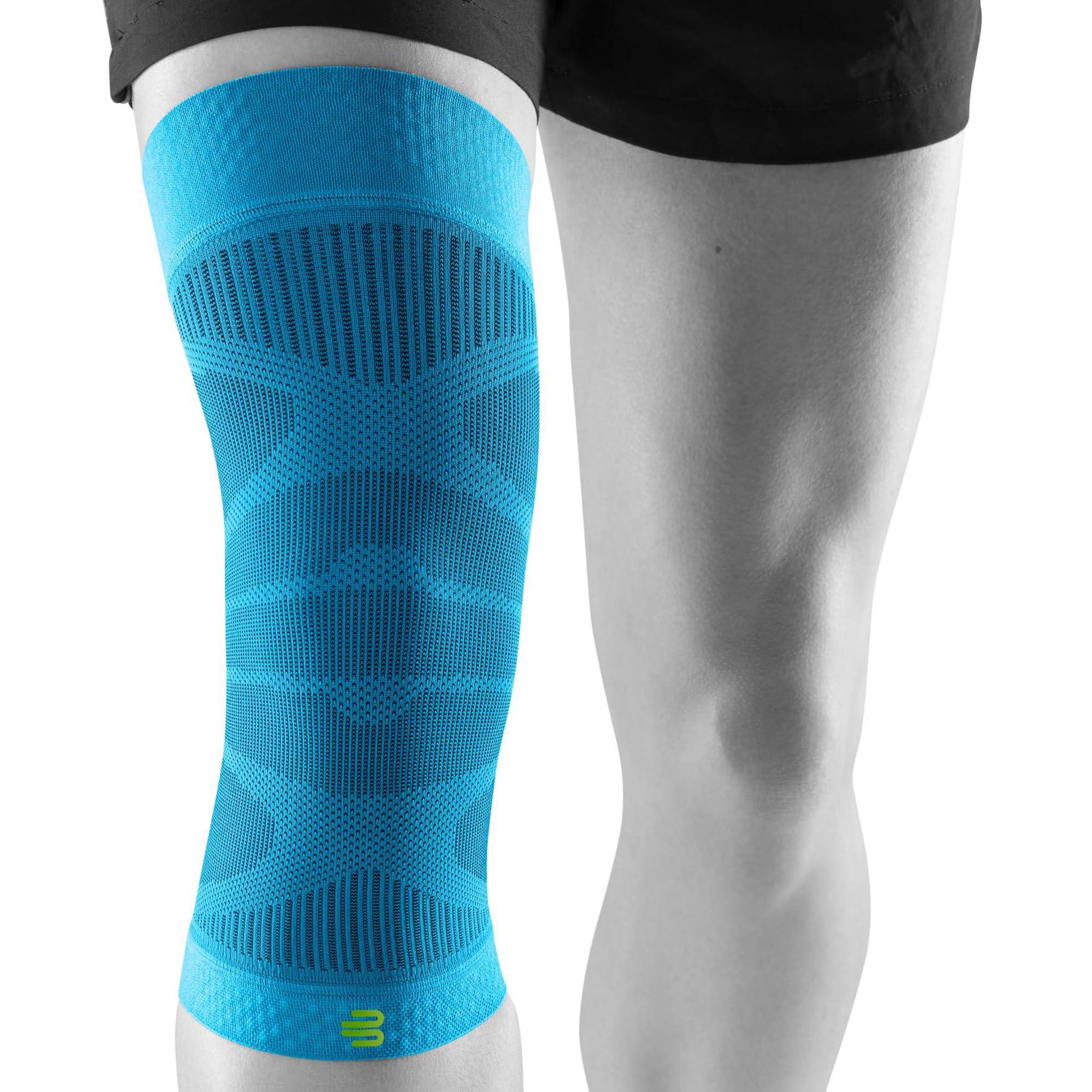 Bauerfeind Bauerfeind Sports Compression Knee Support - Lightweight Design with Gripping Zones for Knee Pain Relief & Performance, Rivera, Size XL