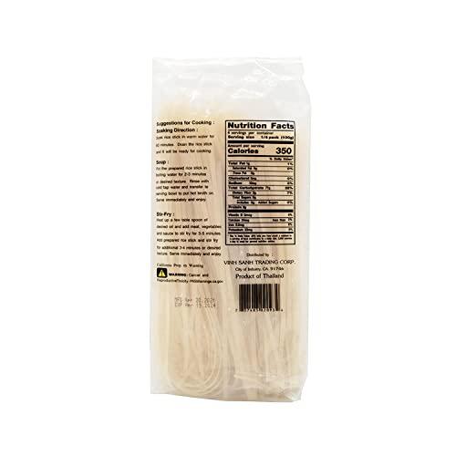 Three Ladies Three Ladies Brand Rice Stick Noodle - 14 Oz. (Pack of 3 Bags) - SET OF 3