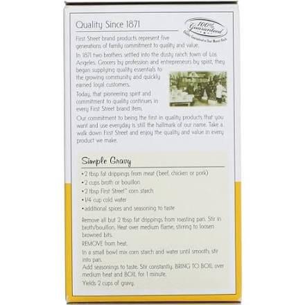 First Street First Street Corn Starch, 16oz