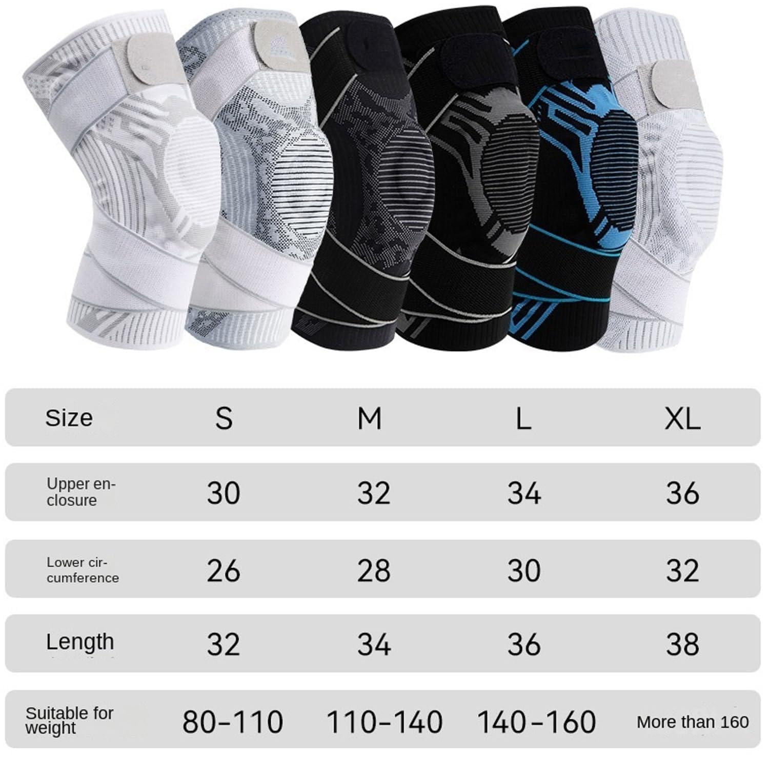HEYDEZHI HEYDEZHI We Relieve Knee Sleeve Bone on Bone, Werelieve Knee Sleeve Bone on Bone, Griqos Knee Braces for Knee Pain, Reliefly Knee Brace, Compression Knee Sleeves with Patella Gel Pad