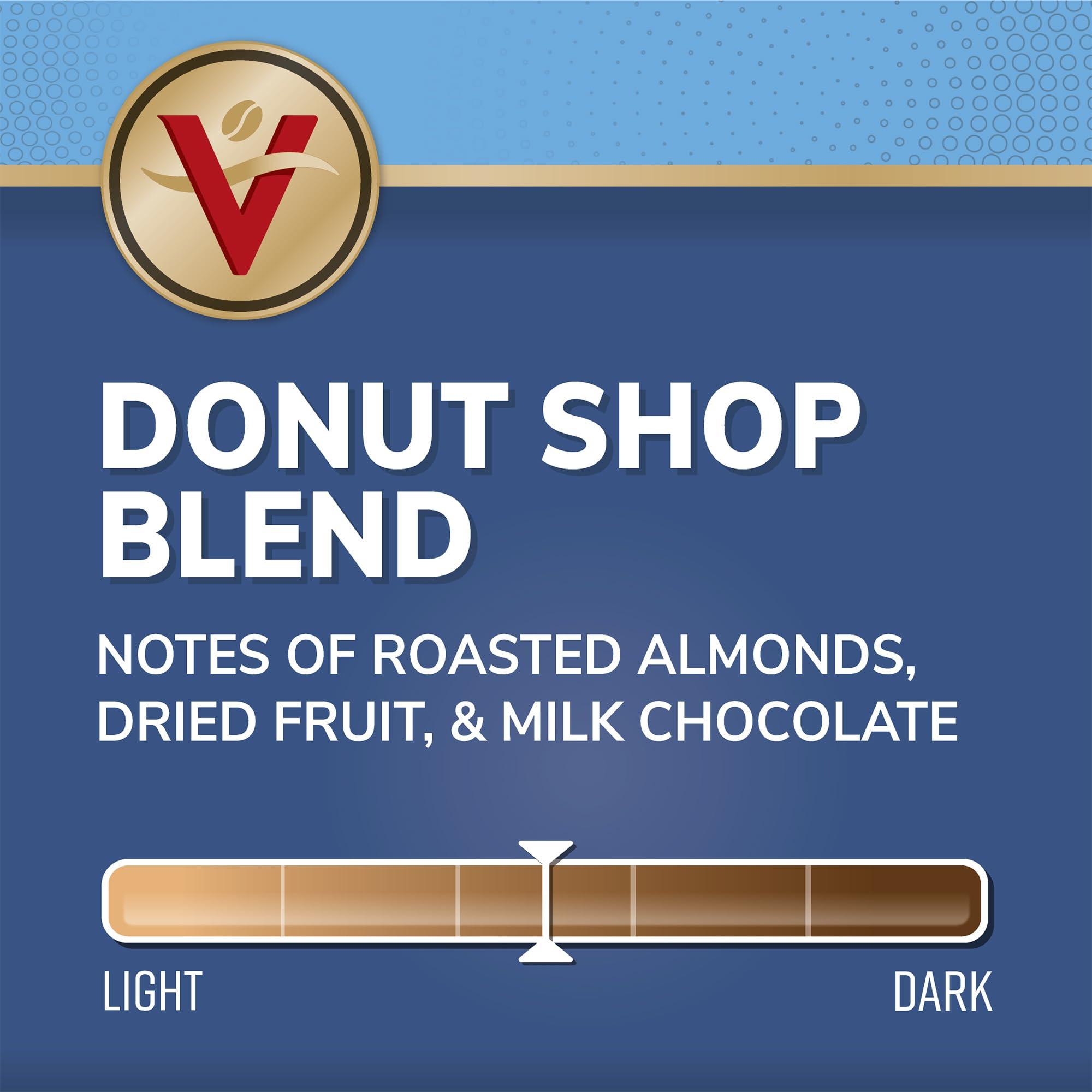Victor Allen\'s Coffee Victor Allen\'s Coffee Donut Shop Blend, Medium Roast, 32 Count, Single Serve Coffee Pods for Keurig K-Cup Brewers