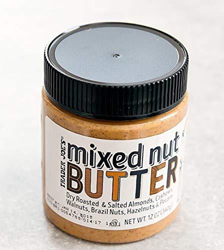 TJ's Trader Joes Mixed Nut Butter Almonds, Cashews, Walnuts, Brazil, Hazelnuts, & Pecans 12 oz