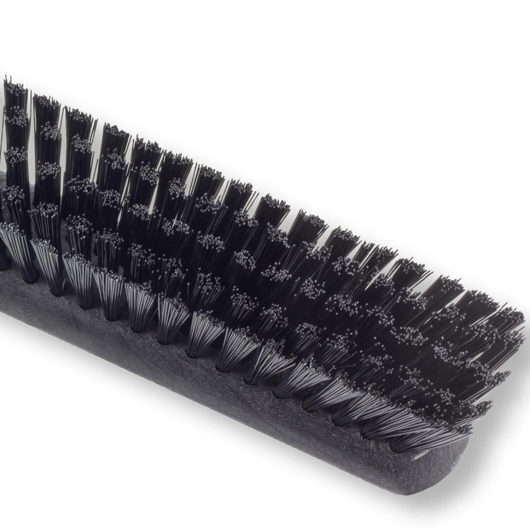 SPARTA SPARTA Handheld Soft Counter Brush 8 Inch Bristle Span, Multi-Use Dust Brush with 5 Inch Handle for Tables, Countertops, and Delicate Surfaces, Polyester, Black