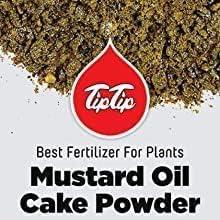 SENTA SENTA TIP TIP 100% Natural Organic Mustard Cake Fertilizer Powder for Plants 900 Grams