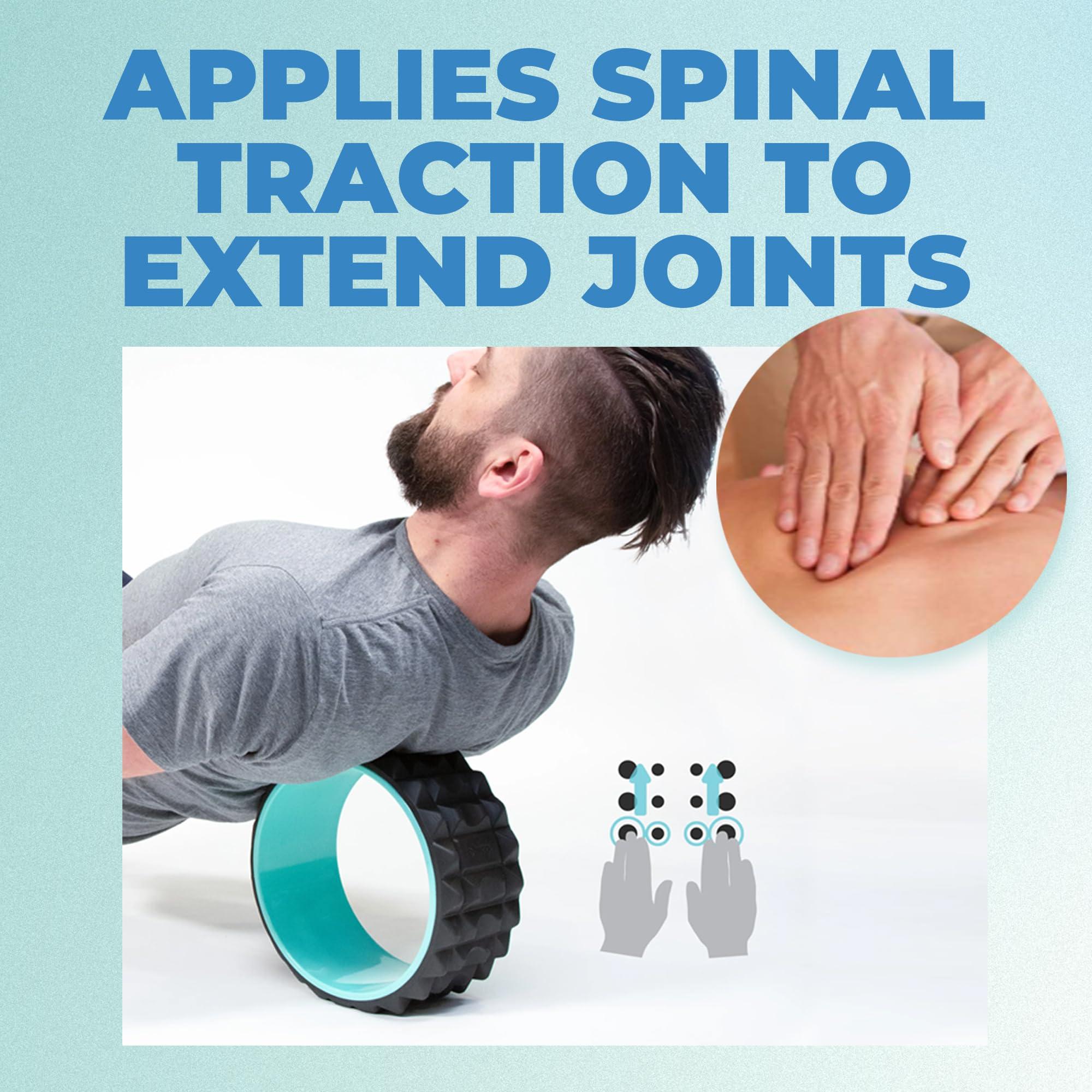 Chirp Chirp Wheel XR Ultimate Relief Bundle - Acupressure for Back and Neck, Stress Melting Spine Comfort, Targeted Trigger Point Release - Mint, 10\" & 4\"