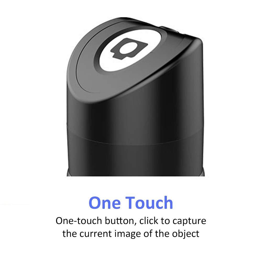 GOLDEN BLUE Handheld USB Digital Microscope 500X 2MP Electronic Endoscope Adjustable 8 LED Magnifier Camera with Stand