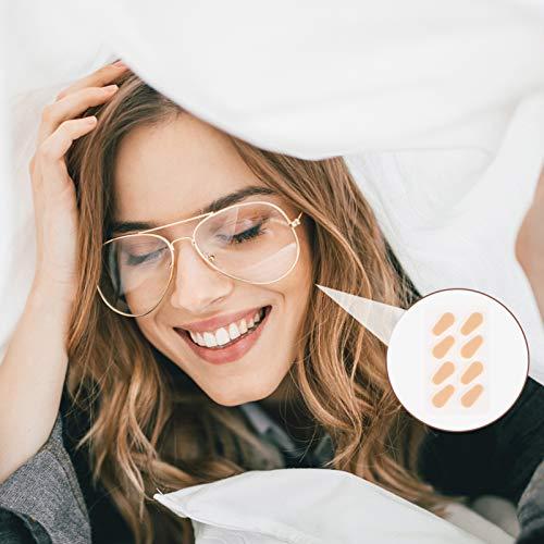 Healifty 20 Sheets Non-Slip Eye and Nose Stickers Glasses Supplies Practical Nose Pad Nose Patch Nasal Stick Anti-Skid Nose Pad Glasses Accessory Eyeglasses Nose Pad Non-Slipping Nose Pads