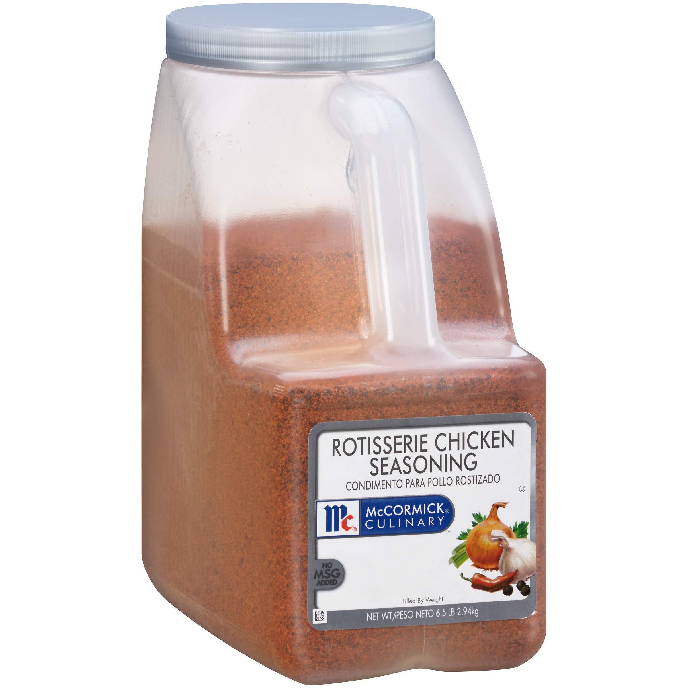 McCormick Culinary McCormick Culinary Rotisserie Chicken Seasoning, 6.5 lb - One 6.5 Pound Container of Rotisserie Chicken Seasoning Rub for Poultry Dishes, Best for Restaurant Use