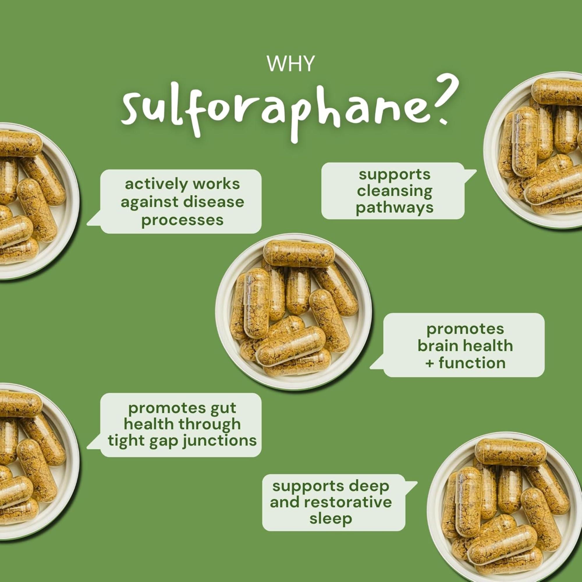 BrocElite Mara Labs Broc Elite Kids | Broccoli Supplement w/Naturally Stabilized Sulforaphane Extract for Children | No Glyphosate Residue | 60 Count