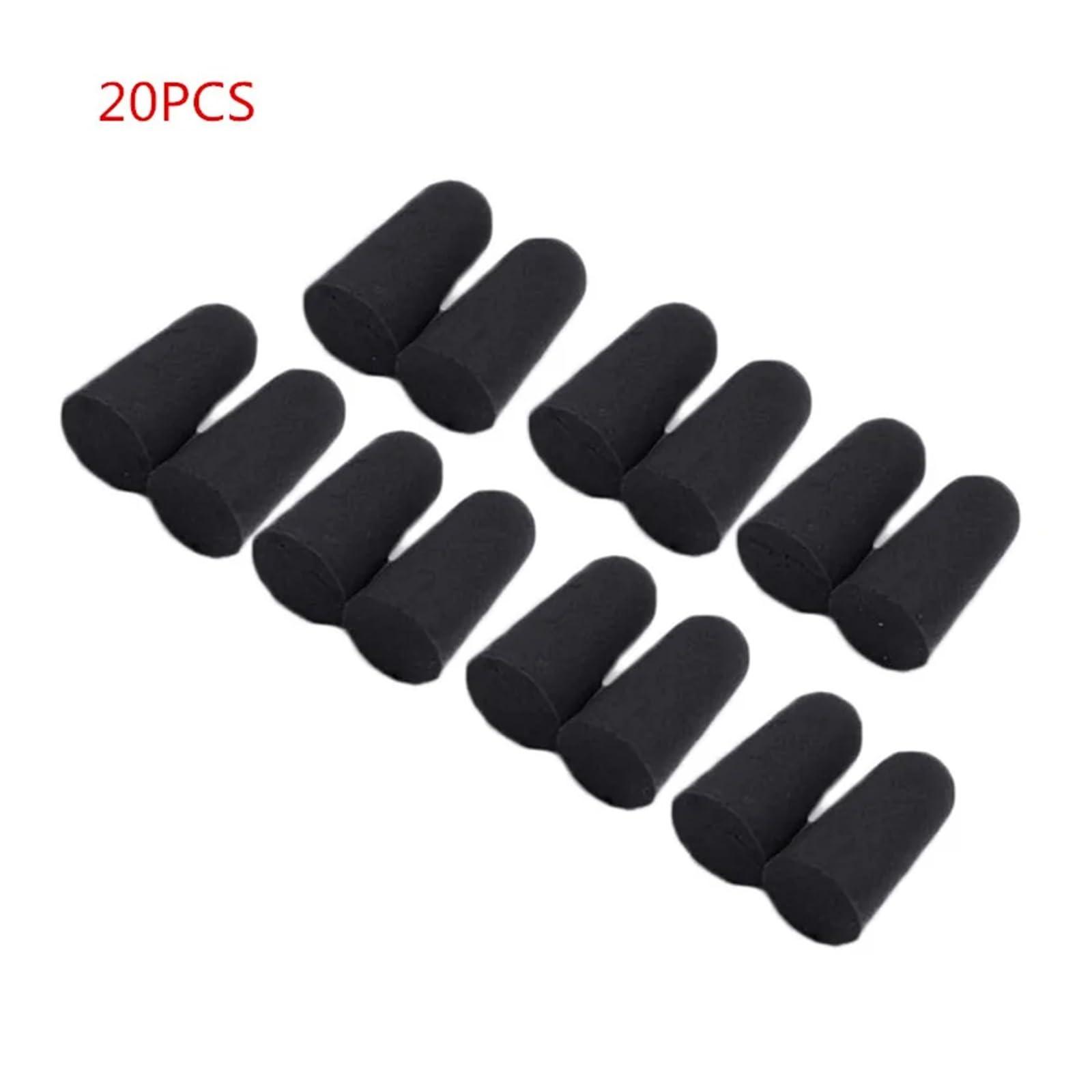 BMXWL 20PC Anti-Noise Sleeping Plugs Soft Foam Ear Plugs Sound Insulation Ear Protection Earplugs for Travel Foam Soft Noise Reduction