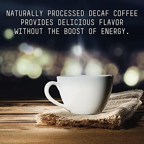 STONE STREET COFFEE COMPANY Stone Street Decaf Coffee, Ground, Swiss Water Process Naturally Decaffeinated Coffee, Medium Roast, 1 LB