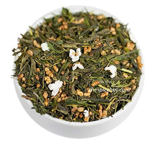 The Spice Hut Genmaicha Green Tea with Toasted Roasted Brown Rice, Loose Leaf Green Tea - Caffeinated | bulk 8oz, 80-100 cups | The Spice Hut, First Sip of Tea