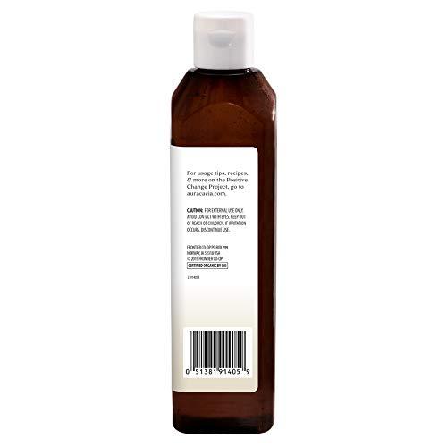 Aura Cacia Aura Cacia Organic Castor Oil, 16 fl. oz., Skin Care, Hair Care, Massage, Moisturizes Skin, Creates Healthy Skin Barrier