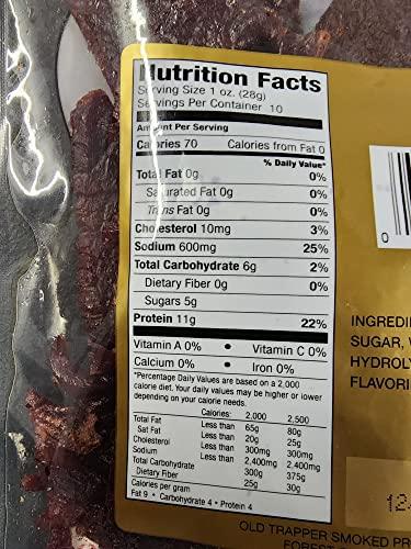 Old Trapper Old Trapper Old Fashioned Beef Jerky 10 oz. Bagged