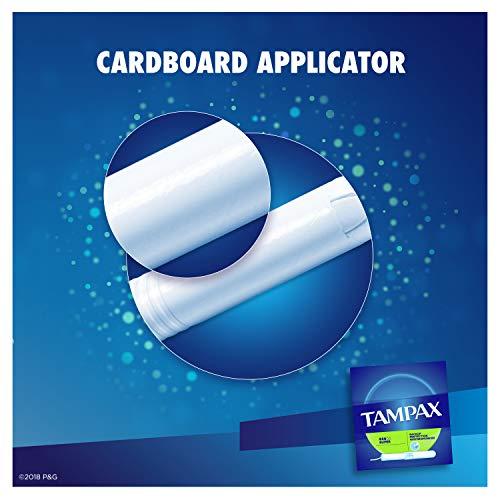 Tampax Tampax Tampons, Super Absorbency, Cardboard Applicator, Leakgaurd Skirt, Unscented, 40 Count