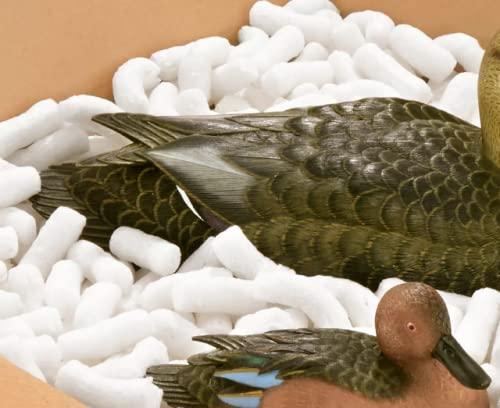 Generic Biodegradable/Eco Friendly Brand 3.5 cu. ft. (22.5 Gallons) Anti-Static Packing Peanuts Popcorn (4)