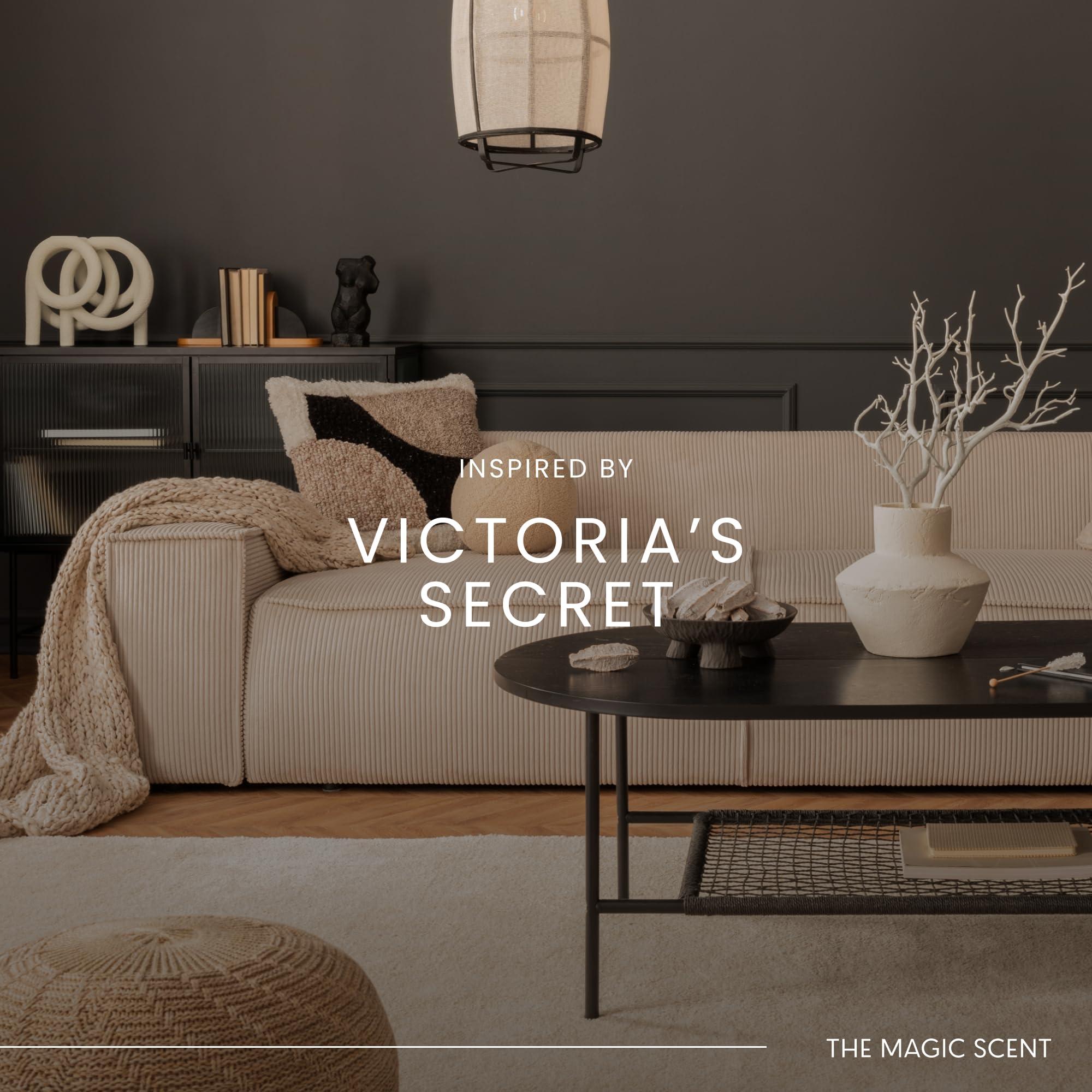 THE MAGIC SCENT The Magic Scent Secret Oils for Diffuser - HVAC, Cold-Air, & Ultrasonic Diffuser Oil Inspired by Victoria\'s Secret - Essential Oils for Diffusers Aromatherapy - 4 fl oz, 120 mL