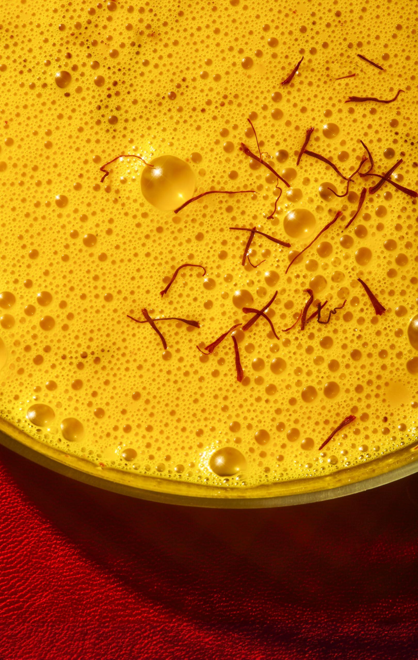 THE FULLEST THE FULLEST - Warm Feelings 100-Day Supply Saffron Latte Bulk - Saffron, Cardamom, and Coconut Based Wellness Powder for Mood and Sleep Support, Sugar-Free, Vegan, and Gluten-Free, 100 Servings