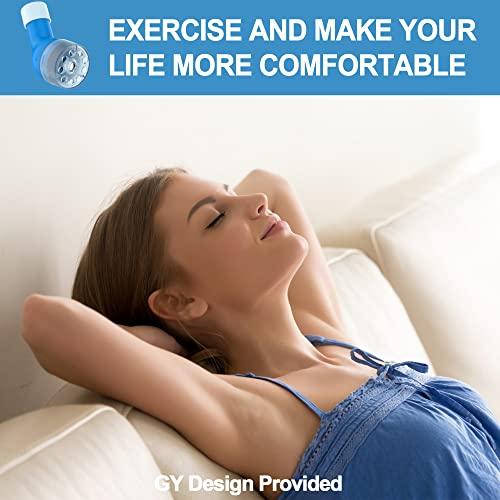 GY Deco Mucus Clearance Device with 16/18/19MM Stainless Steel Balls, Flutter Valve Clearing Device and Breathing Muscle Exercising Device for Strenthing, GY Design Provided