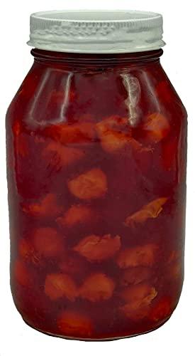 Amish Buggy Amish Pie Filling No Sugar Added Cherry - TWO 32 Oz Jars