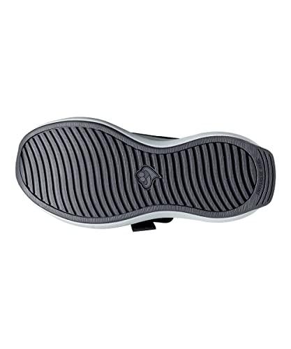 Silvert\'s Adaptive Clothing & Footwear Womens Extra Wide Comfort Shoes with Easy Closures for Adjustable Fit - Black 10