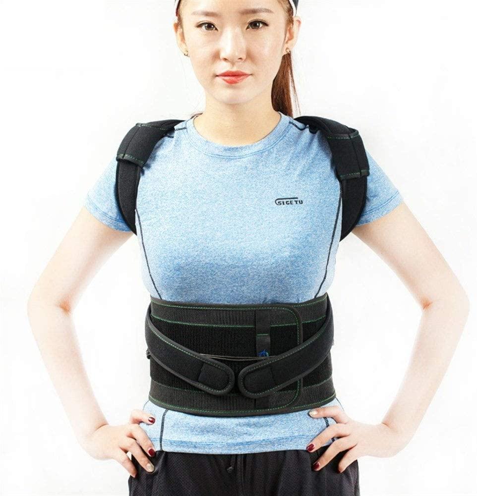 SJHY Posture Corrector Back Posture Corrector Brace Humpbacked Prevent Back Shoulder Support Belt Posture Correction Therapy Belt Back Posture (Size : Small)