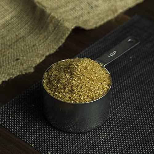 Jamaican Choice Demerara Sugar (1.75 lb) Raw Brown Sugar, Product of Mauritius | 28 oz