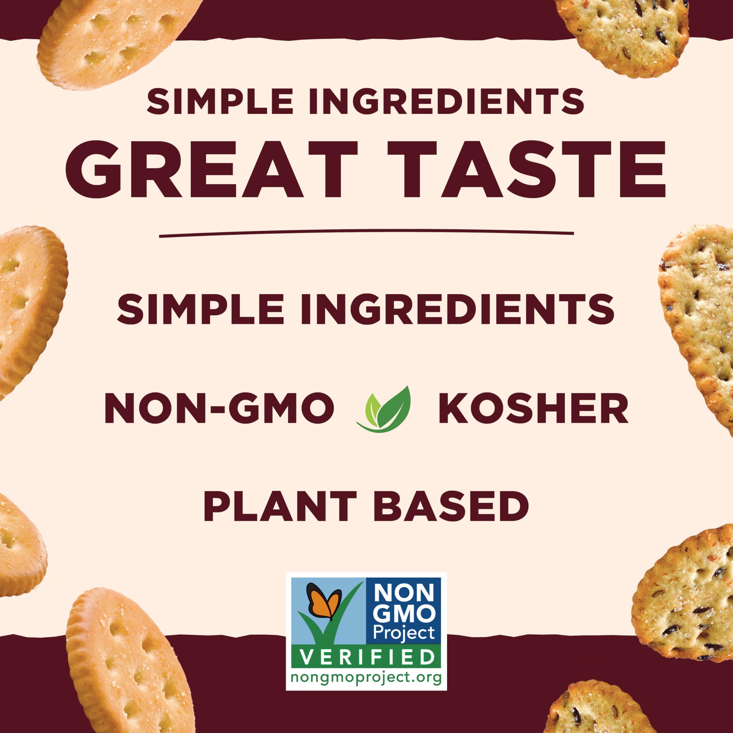 Back to Nature Back to Nature Gluten Free Crackers, Multi-Seed Rice Thins - Dairy Free, Non-GMO, Made with Whole Grain Brown Rice Flour, Delicious & Quality Snacks, 4 Ounce