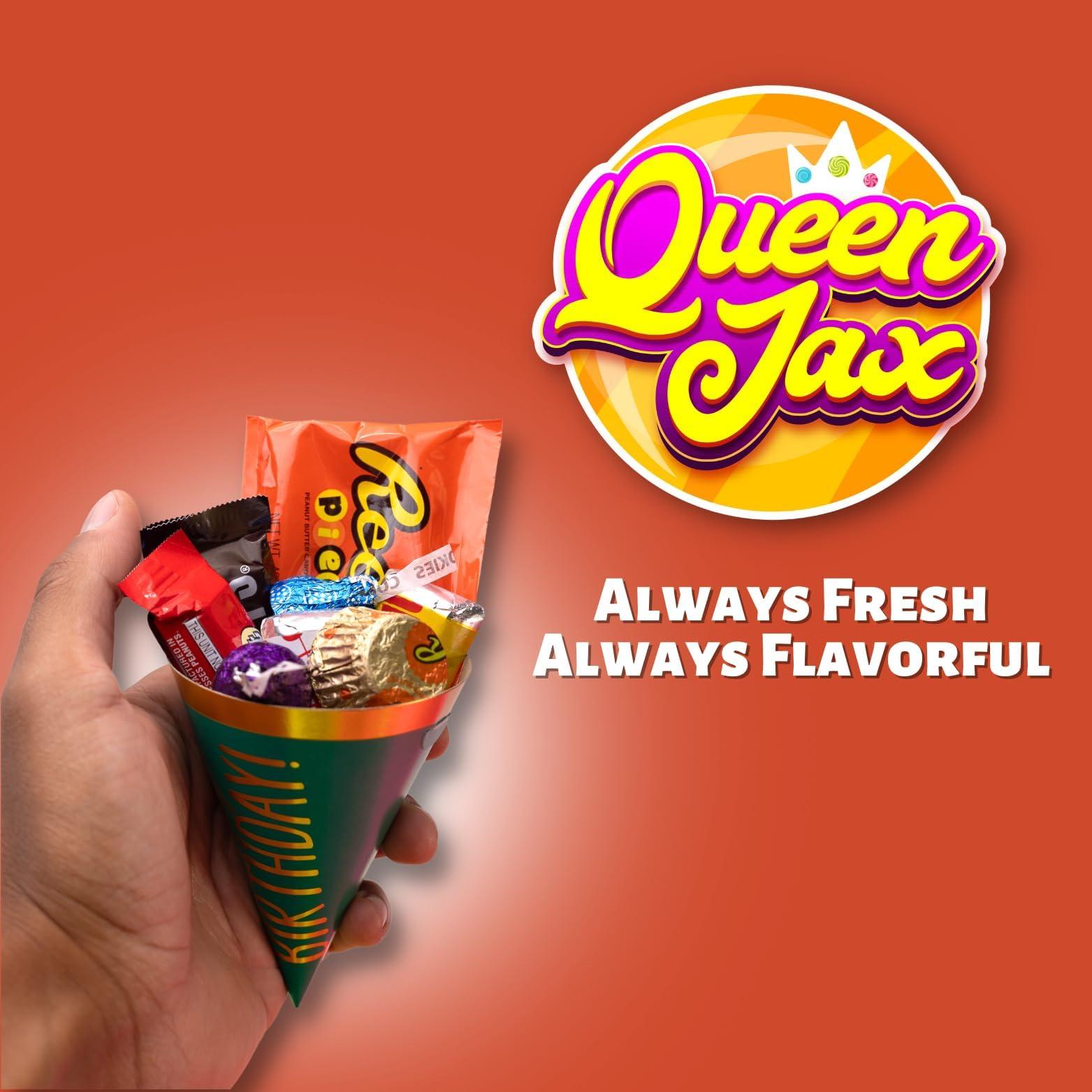 Queen Jax Hershey Chocolate Candy Variety Pack- 10 Lb - Dark Chocolate & Milk Chocolate - Hershey Kisses, Reese, Kitkat + More! - Halloween Candy Bulk - Chocolate Bar, Chocolate Bulk Candy Individually Wrapped