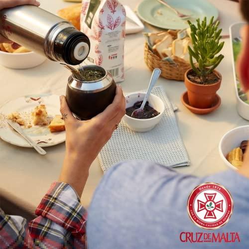 Cruz de Malta YERBA MATE CRUZ de MALTA 2.2lb 1 kilo (Pack Of 2)