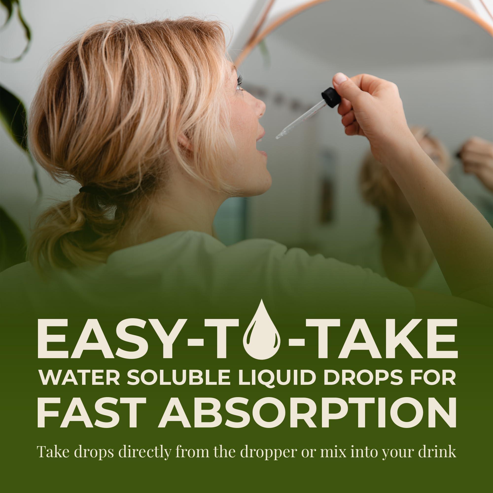 Go Nutrients Go Nutrients Intestinal Edge + Liquid Drops Supplement Chlorophyll - Effective Detox, Cleanse & Energy Combo | No GMOs | No Preservatives