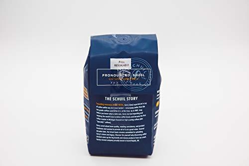 SCHUIL Schuil Coffee, Whole Bean Coffee, Premium Roasted Gourmet Coffee Beans, Smooth and Full Bodied Artisan Coffee (Decaf Dutch Breakfast Blend, 12 Ounce Bag) - Small Batch Roasted Coffee