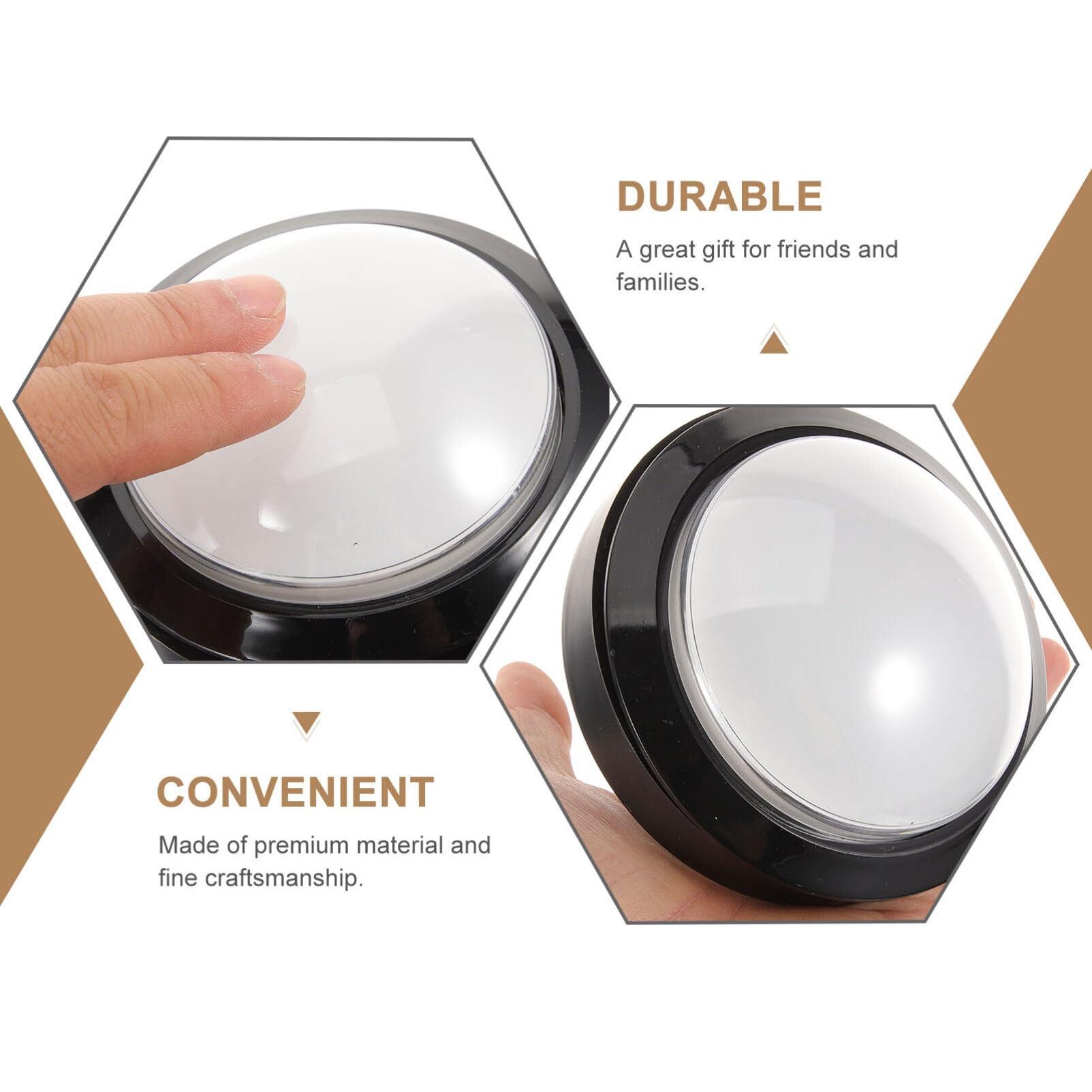 Luxshiny Luxshiny Large Talking Clock for Blind, Talking Button Clock Talking Alarm Clocks with Volume Control Telling Time and Dates for Elderly Impaired Sight or Blind