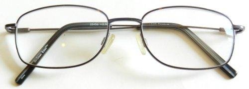 Foster Grant Foster Grant +1.75 "TANYA" Brown Plastic Frames with Temple Design Reading Glasses (09)