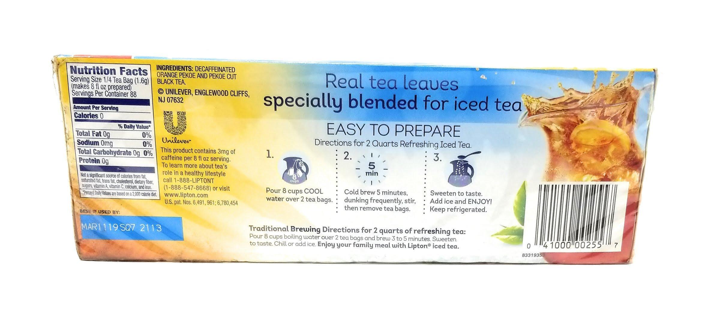 Lipton Lipton Decaffeinated Tea Bags