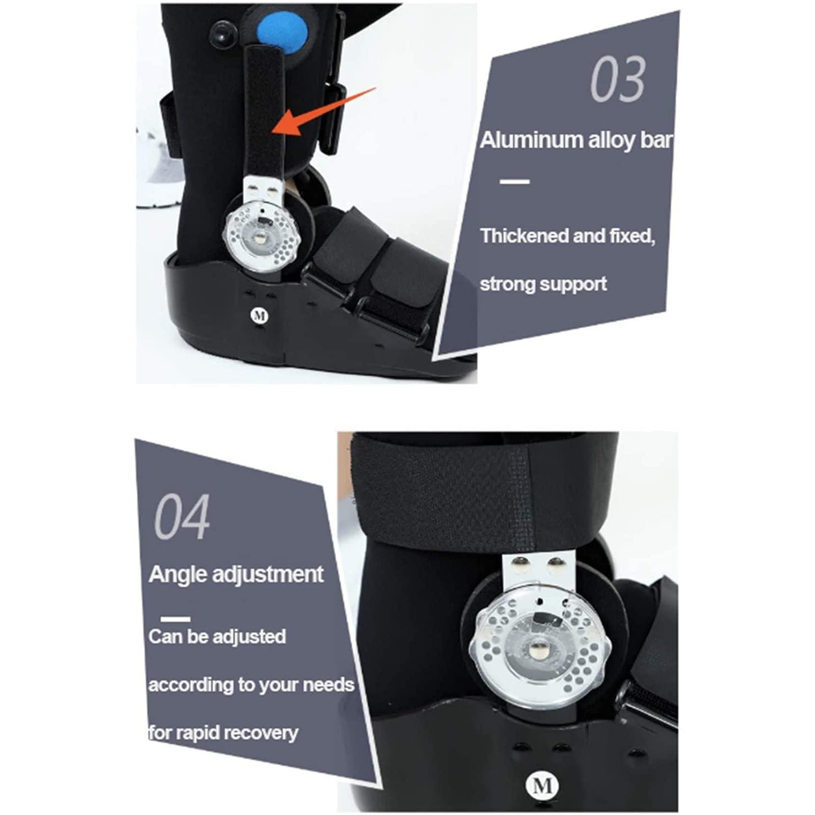 ZJDYDY Night Splint For Plantar Fasciitis, Foot Drop Orthopedic Brace Night Sleep Support Right Or Left Foot, Back Pain Relief Achilles Tendonitis Strain Support ()