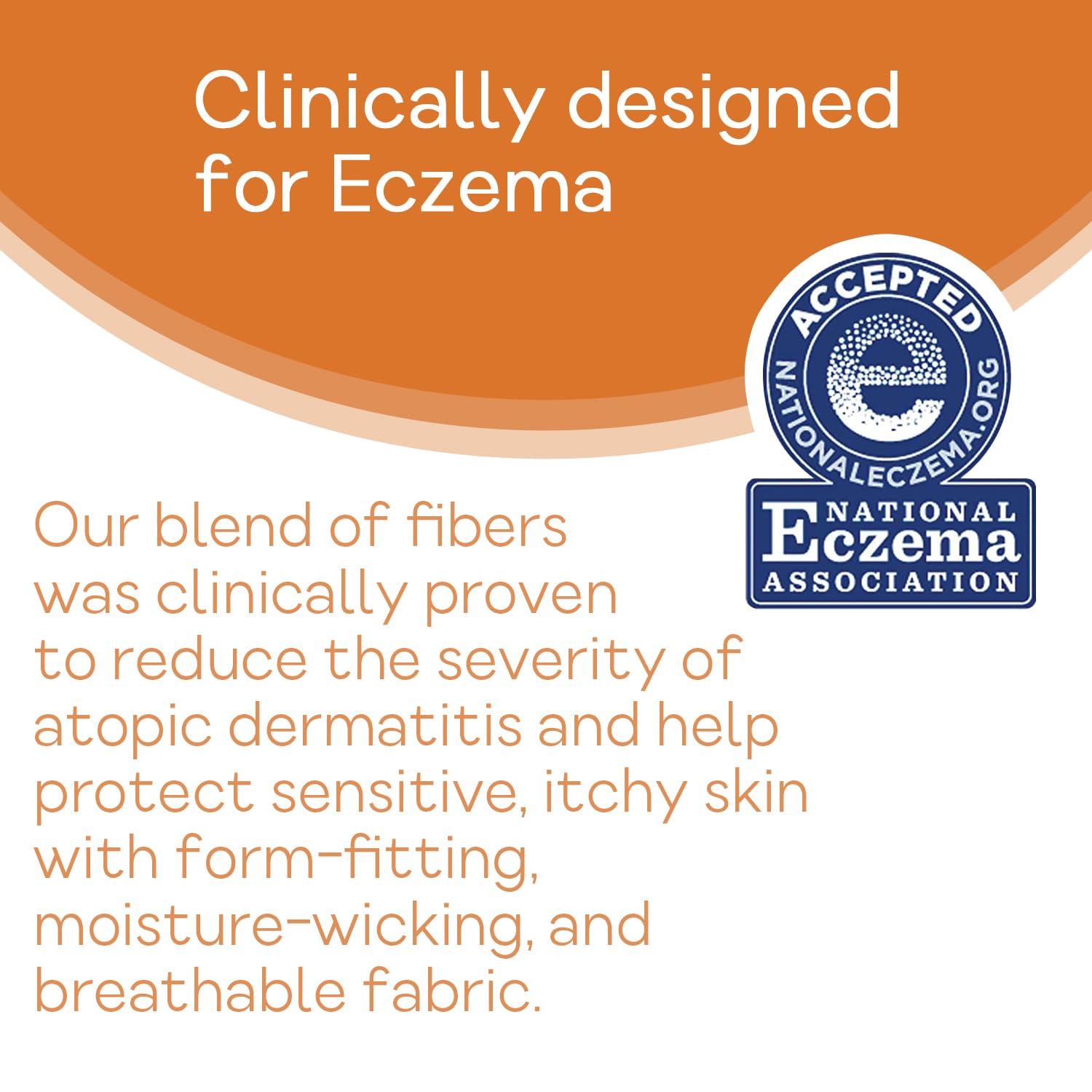 YoRo Naturals YoRo Naturals Remedywear Pants for Kids, Eczema and Psoriasis Clothing with Light Weight Tencel and Zinc Fibers (White, 8 Years Old)